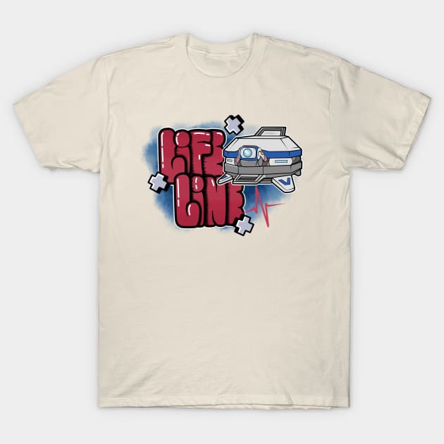 Apex legends graffiti - LifeLine T-Shirt by BizZo